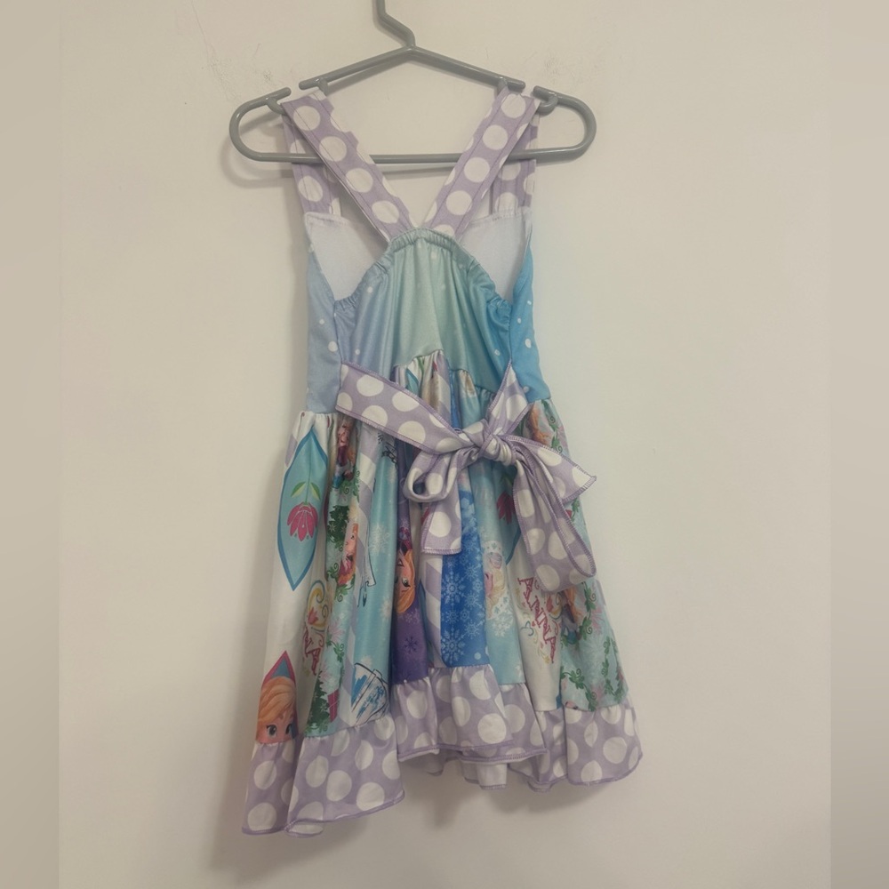 Disney Frozen Sisters 2T Dress - Picture 4 of 4
